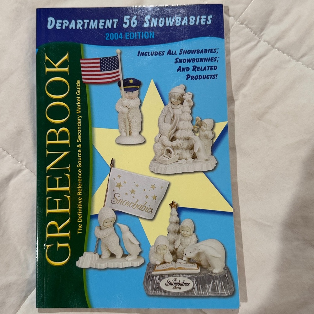 Rare Department 56 Snowbabies Greenbook 2004 Edition